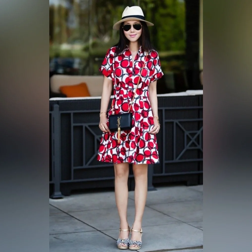 Kate Spade New York Floral Print Mini Dress, Size 2